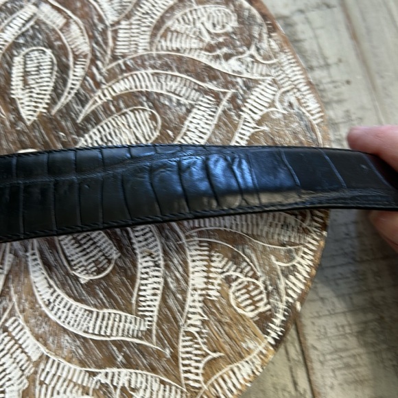 Brighton vintage 1994 LEATHER DISTRESSED LOOK BELT - Picture 8 of 14